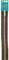 Coats: Thread & Zippers F25F24-56B Fashion Metal Brass Separating Zipper, 24", Cloister Brown